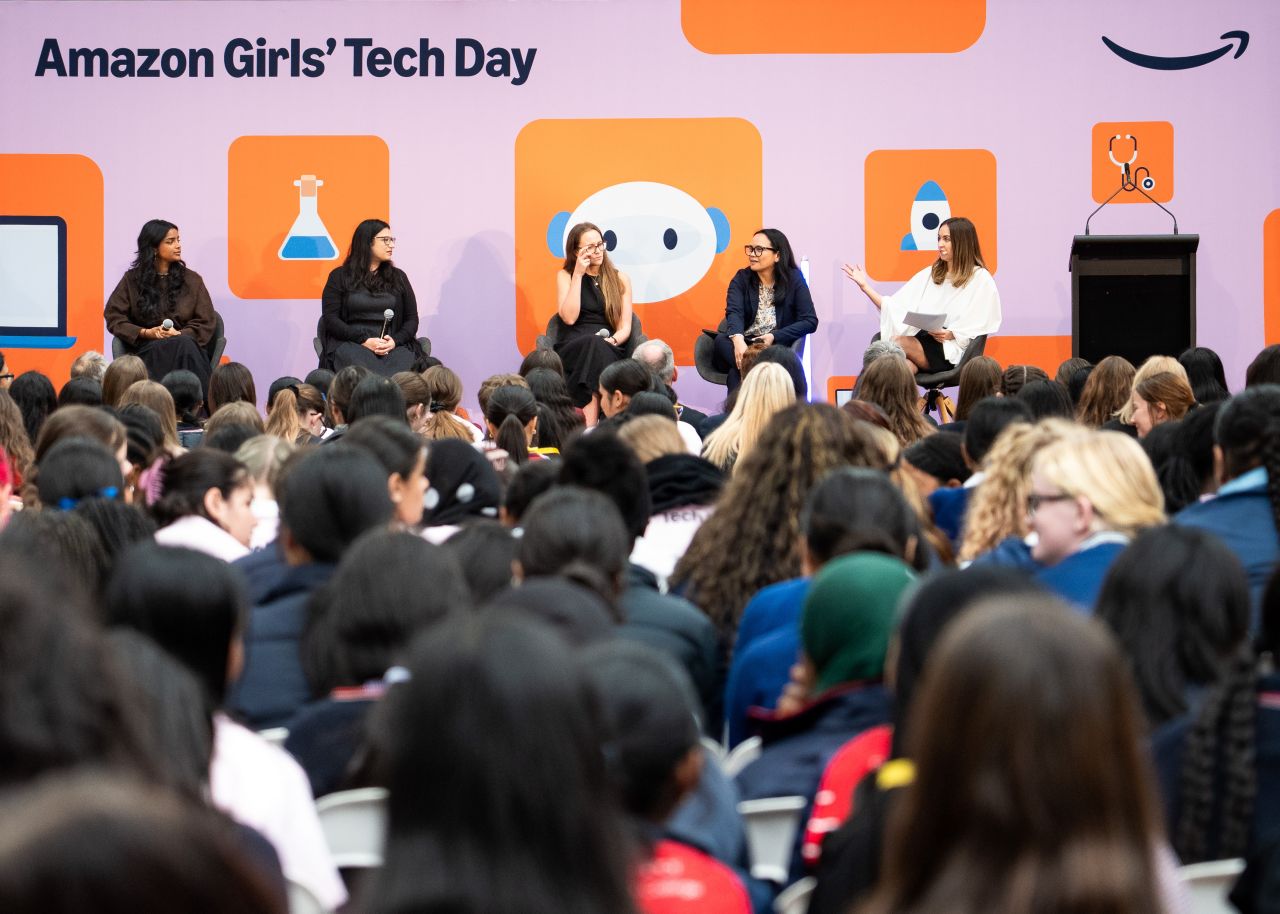 Sparking Future STEM Careers at Amazon Girls’ Tech Day